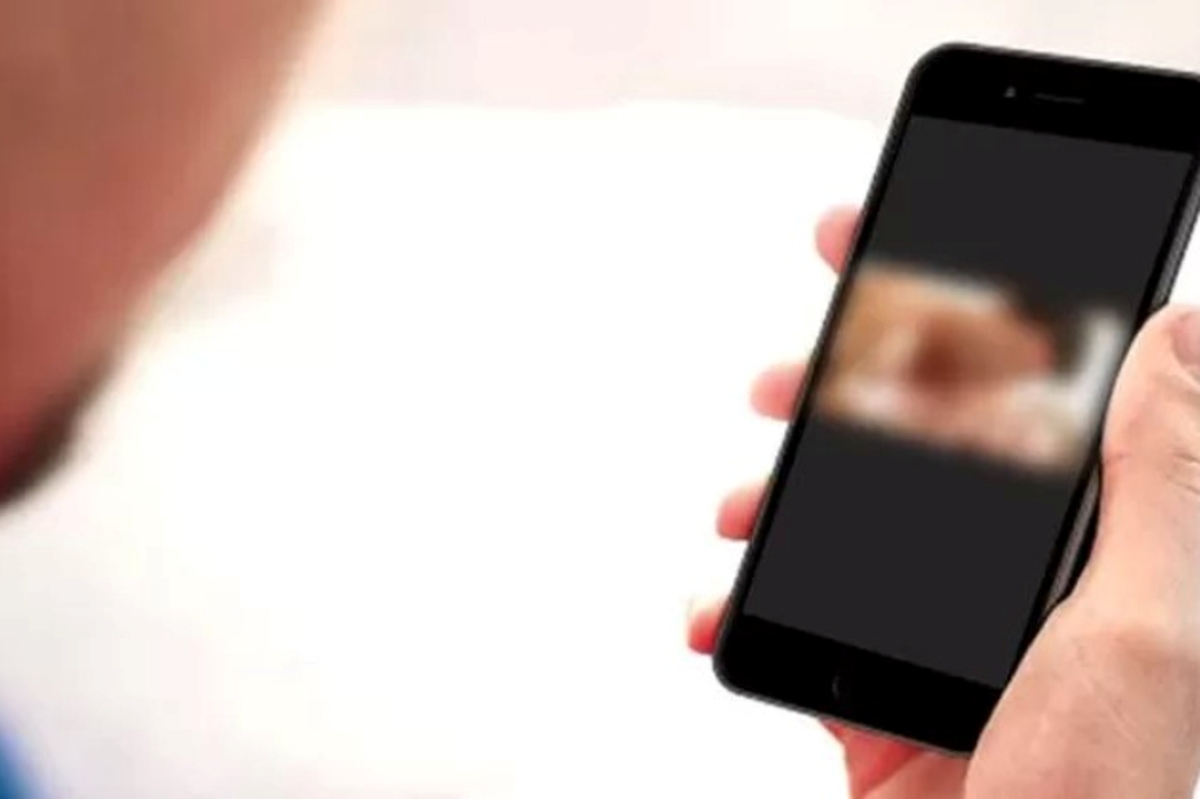 Ilustrasi video syur.