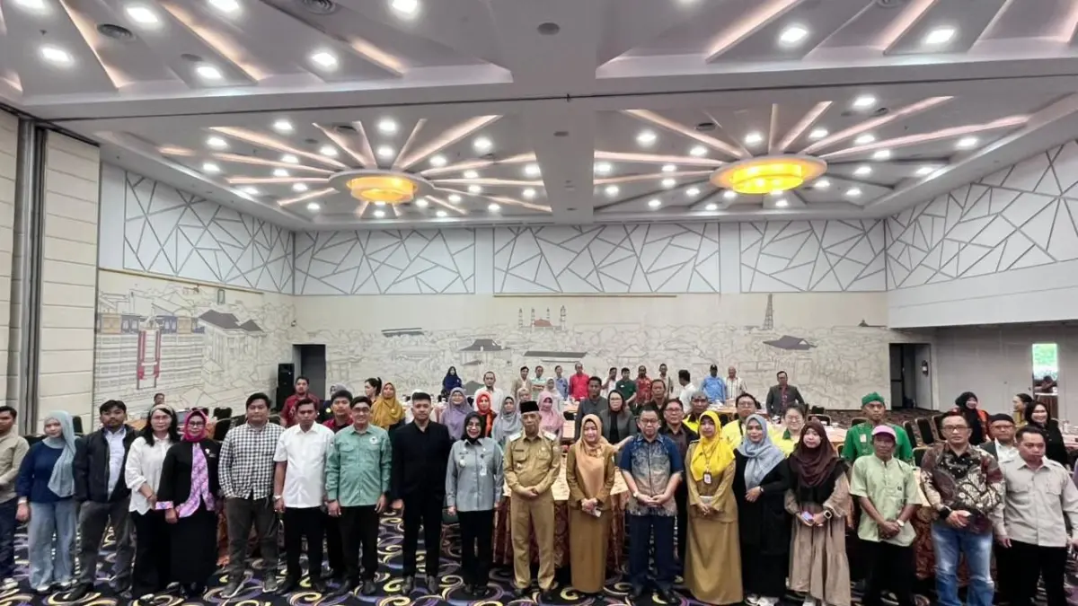 Kanwil Kemenkum Kalbar ikut serta dalam kegiatan Bimtek penyusunan LPJ Dana Hibah Ormas pada Selasa (31/3). ISTIMEWA