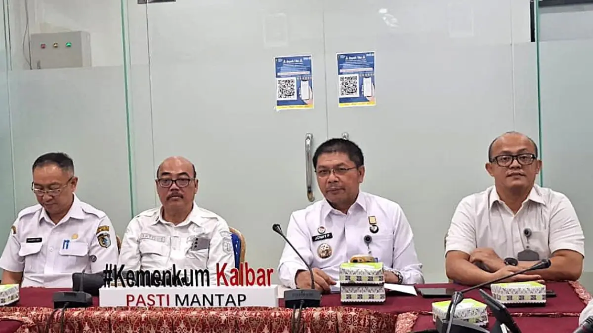 Kanwil Kemenkum Kalbar menggelar rapat harmonisasi Raperbup Sintang tentang Tambahan Penghasilan Pegawai Aparatur Sipil Negara (ASN) Tahun Anggaran 2026, Rabu (1/4). (ISTIMEWA)