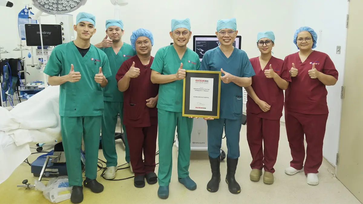 Kuching Specialist Hospital Raih Penghargaan Ortopedi Terbaik di Healthcare Asia Awards 2026.