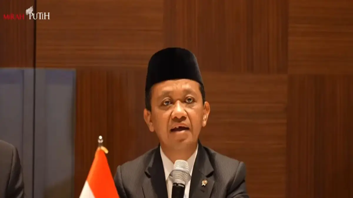 Menteri ESDM Bahlil Lahadalia dalam LIVE Konferensi Pers tentang kebijakan Pemerintah dalam mitigasi risiko dan antisipasi dinamika global. (YOUTUBE)