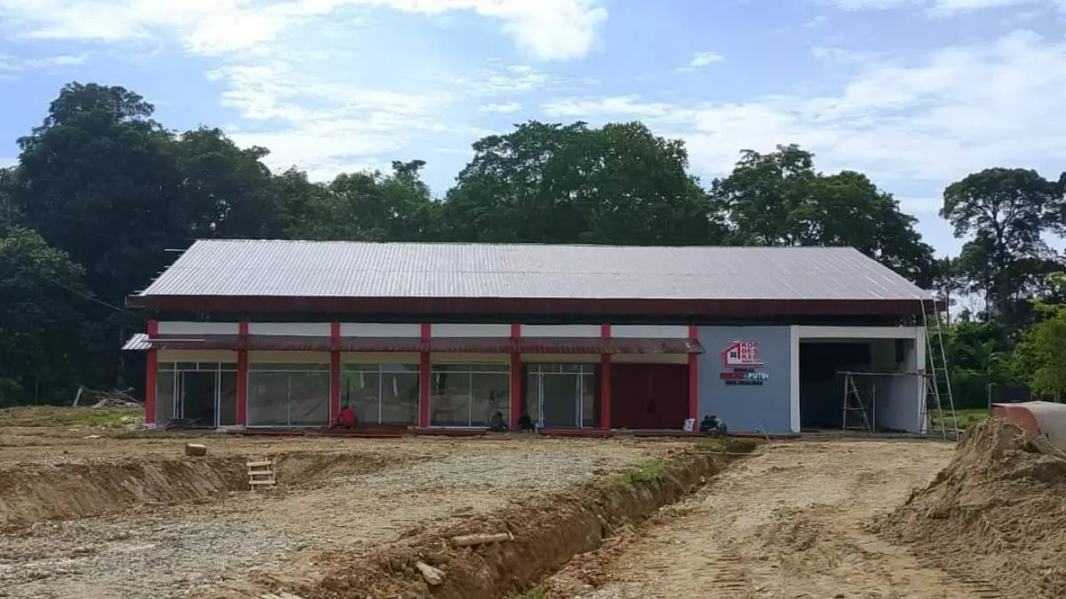 Salah satu gerai KDMP di Kapuas Hulu yang sudah selesai dibangun. DOK