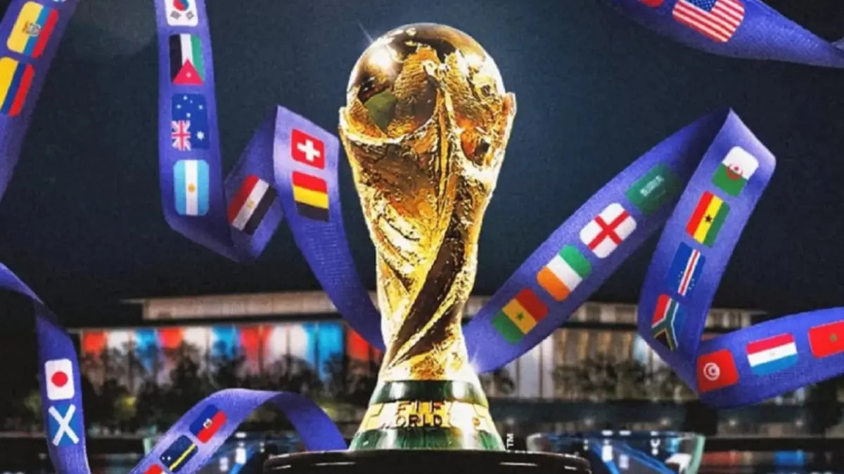 Trofi Piala Dunia 2026 di tiga negara tuan rumah. (Foto: Instagram/@ fifaworldcup)