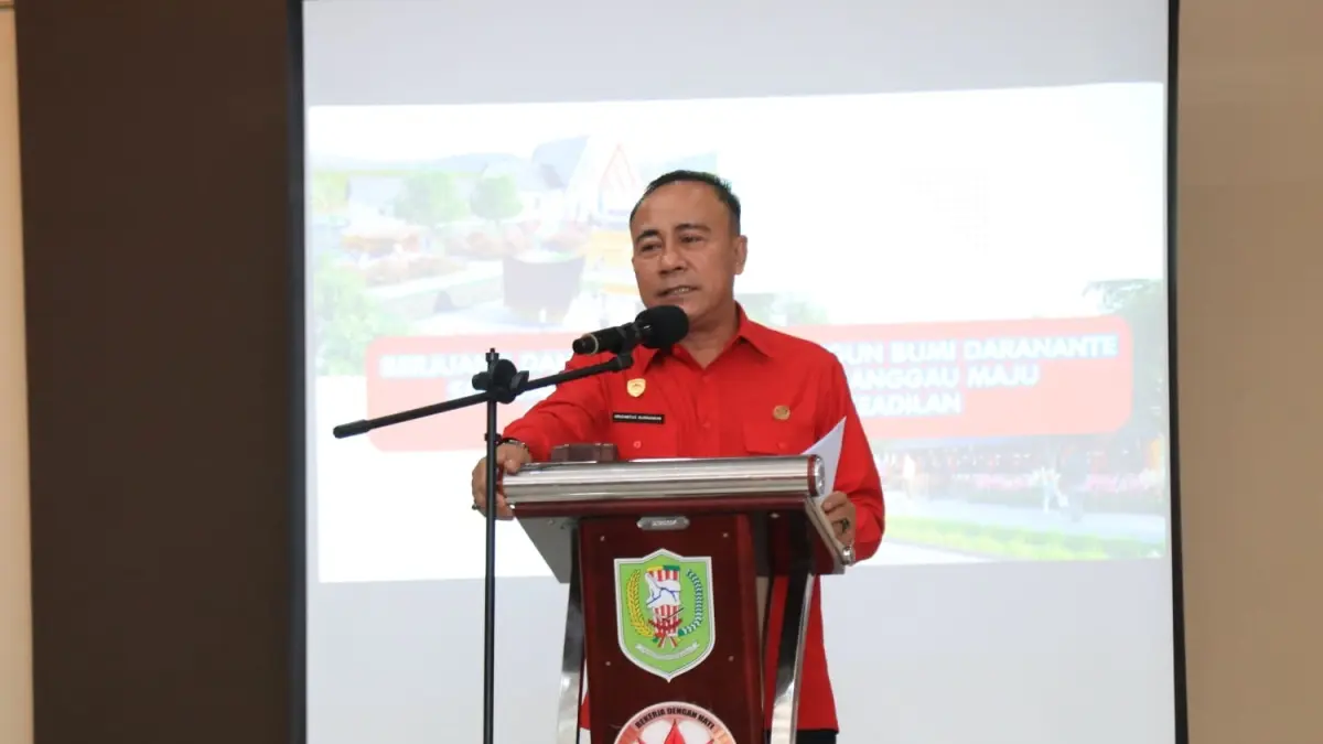 Wakil Gubernur Kalimantan Barat, Krisantus Kurniawan.
