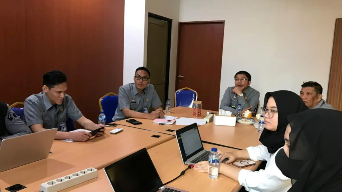 Kanwil Kemenkum kalbar menggelar rakor bidang pelayanan administrasi hukum umum pada Selasa (31/3). (ISTIMEWA)