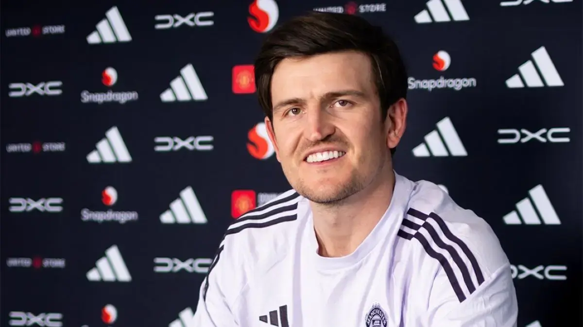 Harry Maguire perpanjang kontrak di Manchester United. (Dok. Manchester United)
