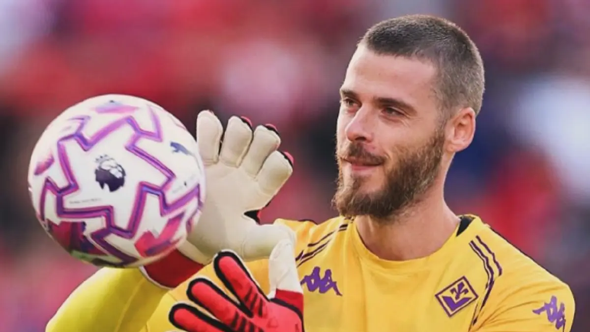 David de Gea menilai Michael Carrick layak diangkat sebagai pelatih tetap Manchester United.(INSTAGRAM/@d_degeaofficial)