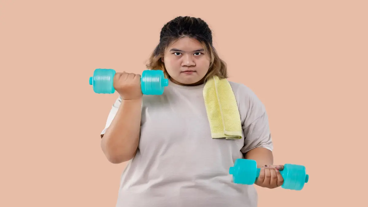 Ilustrasi berat badan susah turun. (FREEPIK)