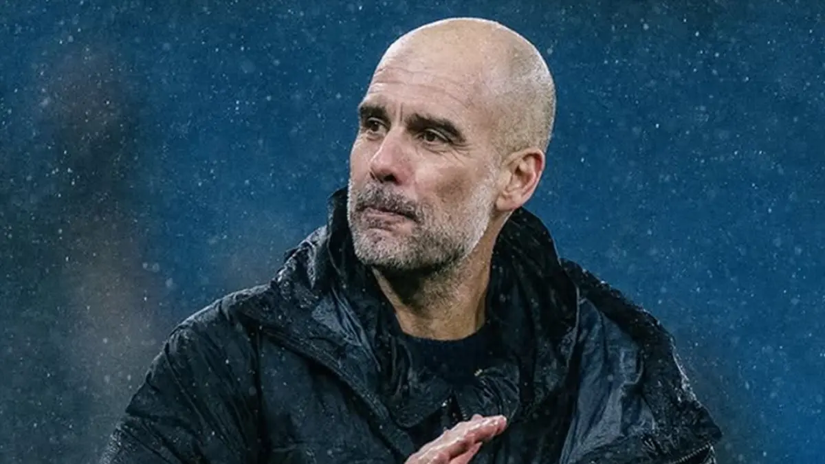 Pep Guardiola memberi instruksi saat Manchester City menang atas Chelsea di Liga Inggris.(INSTAGRAM/@mancity)