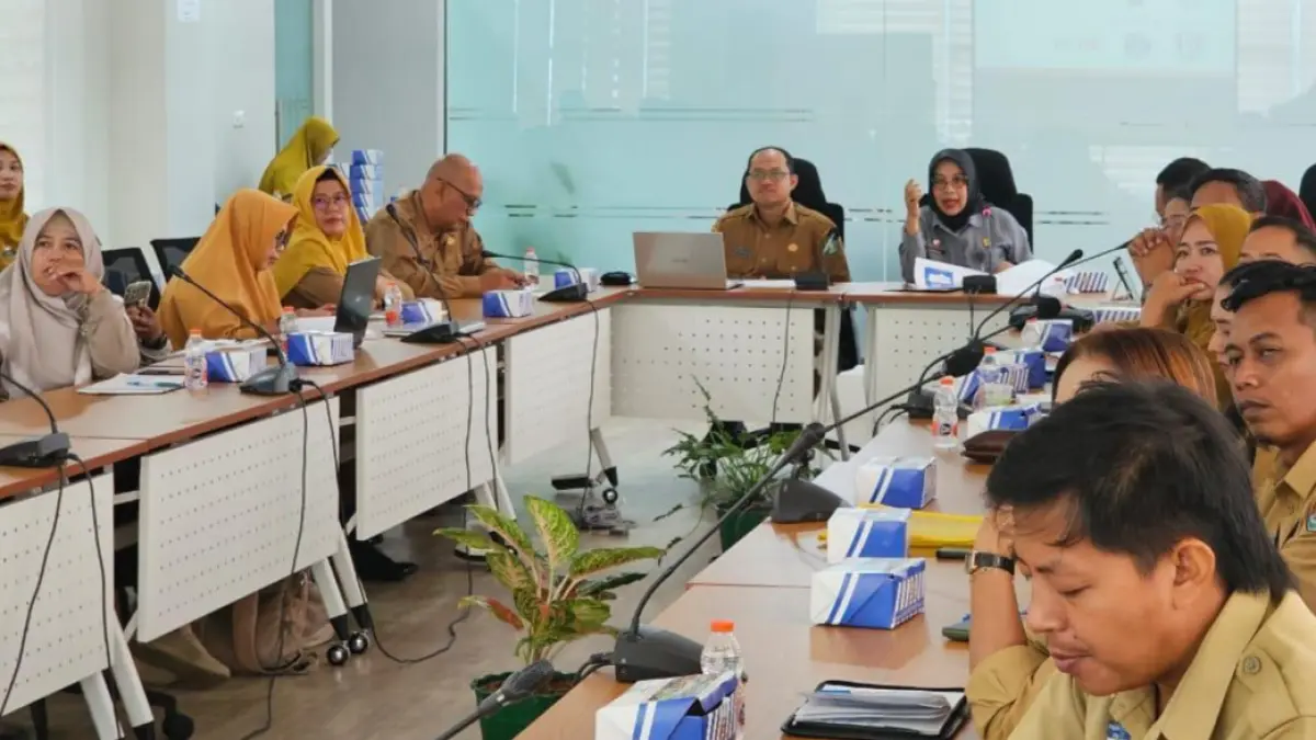 Kanwil kemenkum Kalbar mengikuti rakor fasilitasi Kekayaan Intelektual Ruang Rapat Asoka Bapperida pada Senin (13/4). (DOK KANWIL KEMENKUM KALBAR)