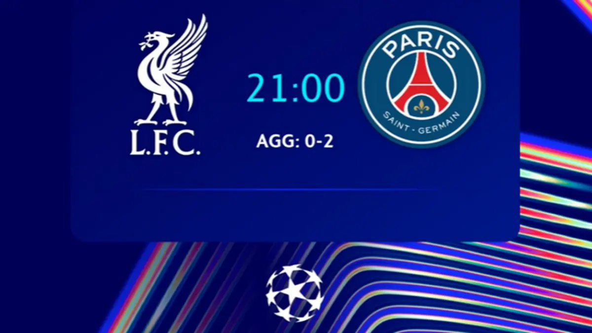 Liverpool akan jalani laga hidup-mati kontra PSG di Anfield.(INSTAGRAM/@championsleague)