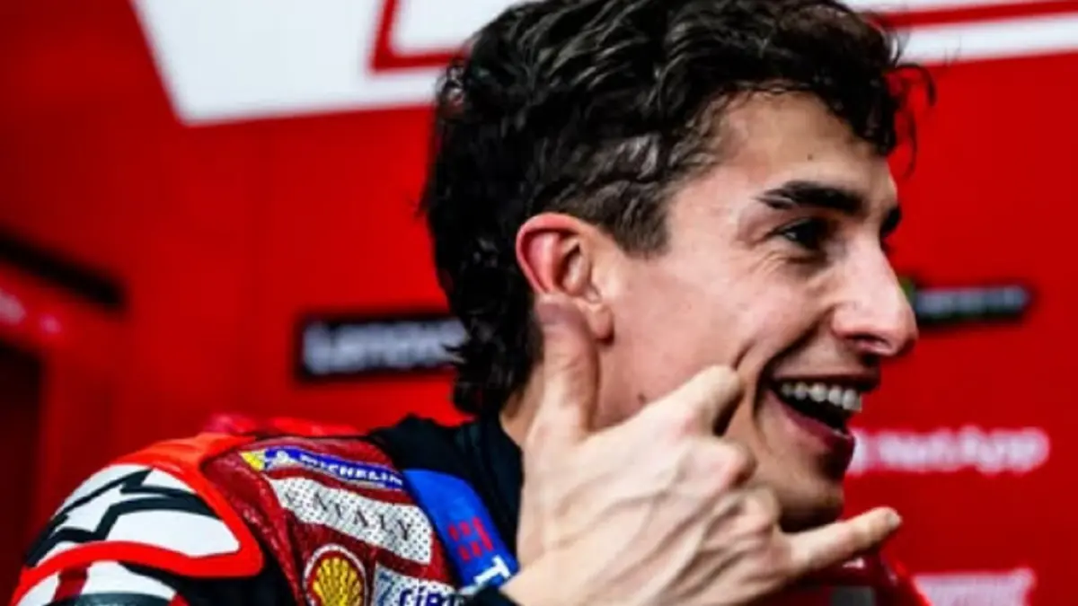 Marc Marquez, rider Ducati yang jadi juara dunia musim lalu.(INSTAGRAM/@ducaticorse)