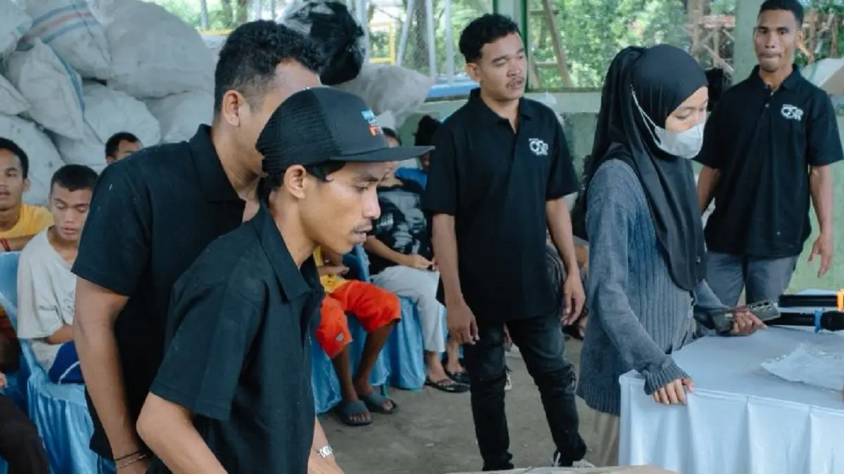 PTTEP Indonesia bersama Kementerian Koordinator Bidang Pangan meresmikan fasilitas pengolahan sampah organik. (Timor Ekspress)