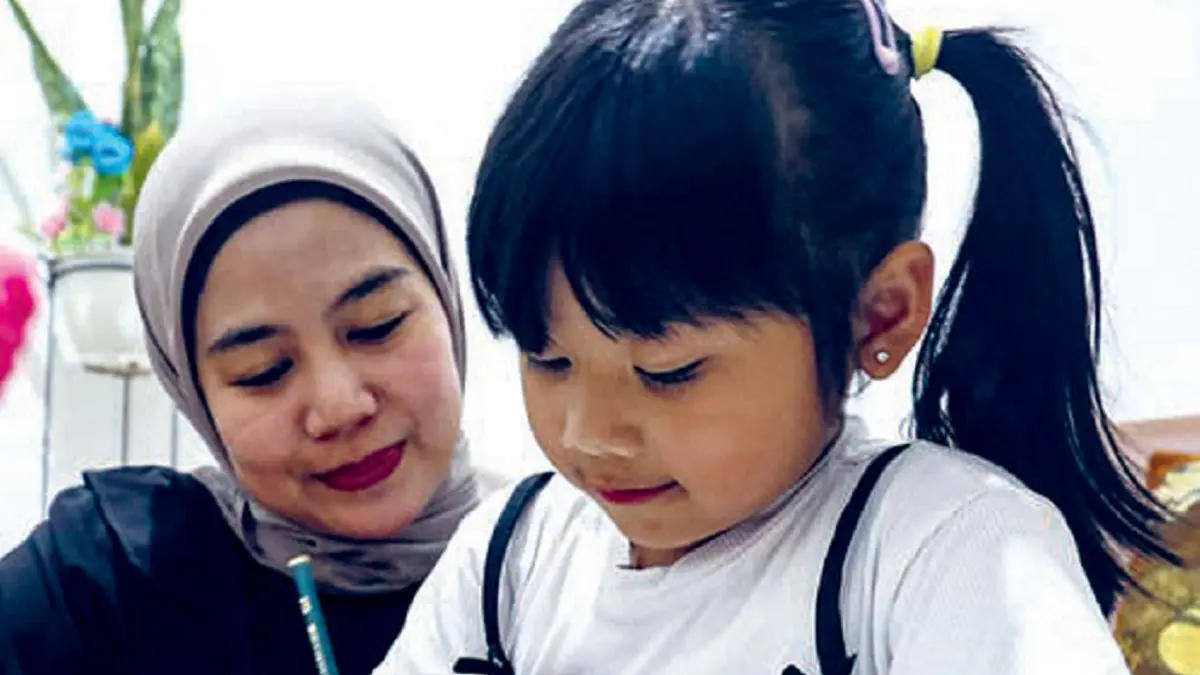Ilustrasi anak menulis (JAWAPOS)