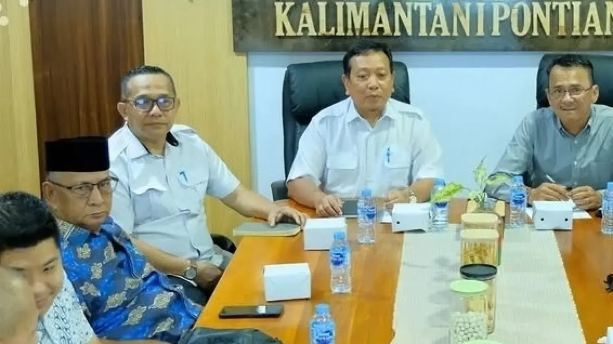 KUNKER: DPRD Kabupaten Sambas lakukan kunjungan kerja ke BWS Kalimantan I terkait menjaga wilayah pantai. (ISTIMEWA)