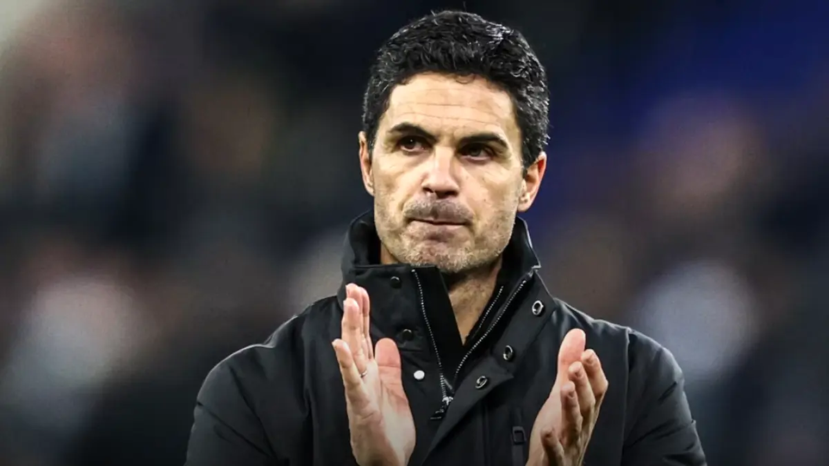 Mikel Arteta bersiap menentukan strategi Arsenal jelang duel krusial Liga Champions di Emirates Stadium.(INSTAGRAM/@arsenal)