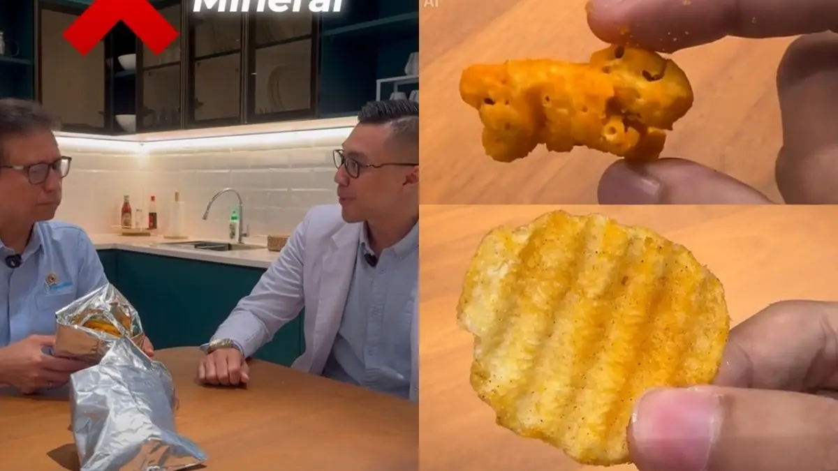 Edukasi kesehatan dari Menkes Budi Gunadi Sadikin dan dr. Gia Pratama soal ngemil snack. (TIKTOK/@bgsadikin)
