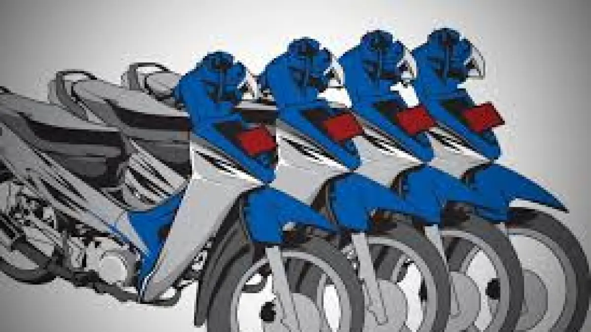 Ilustrasi Motor Lelang
