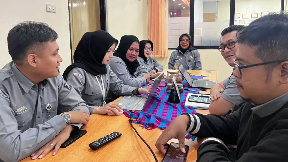 Kanwil Kemenkum Kalbar mengikuti webinar IP Talks Seri 4 pada Senin (13/4). (DOK KANWIL KEMENKUM KALBAR)