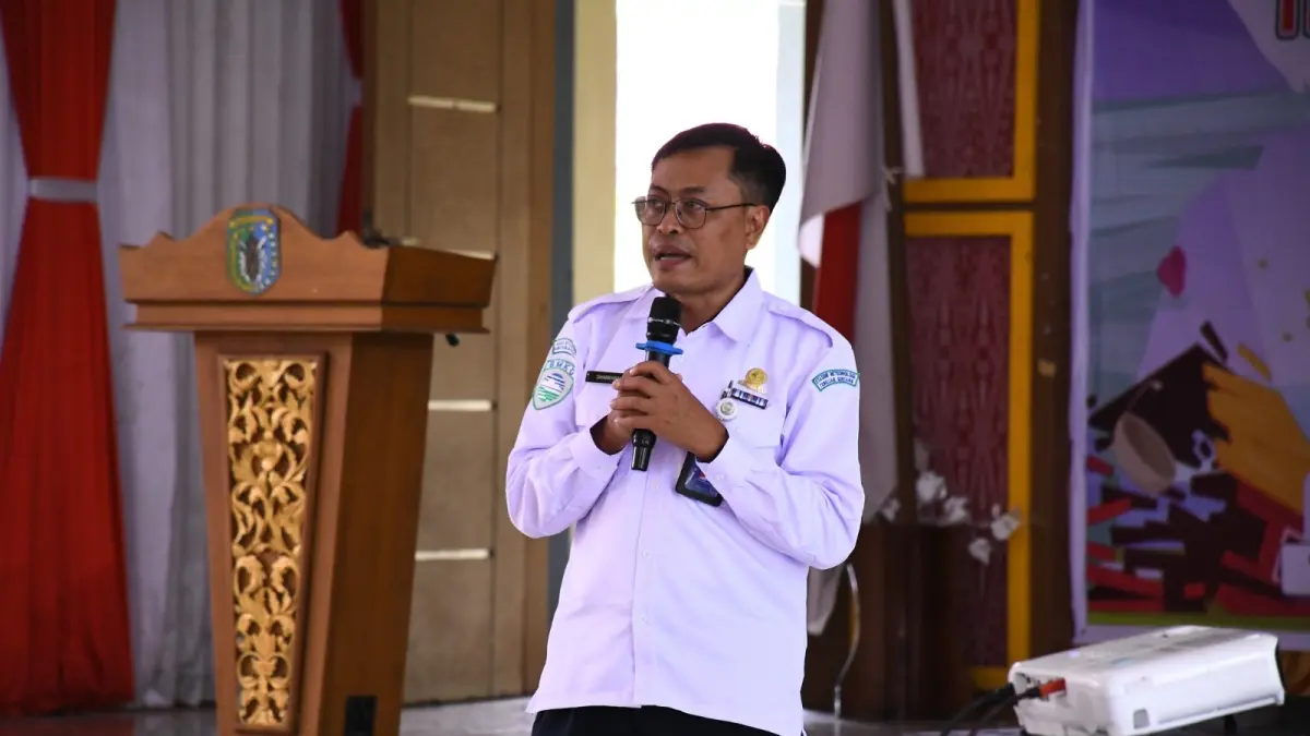 Kepala BMKG Stasiun Meteorologi Kelas III Tebelian, Dharmawan Wahyu Adhi menyatakan Kabupaten Sintang telah mengalami tujuh kali gempa sejak 2019 hingga 2026, dengan lima kejadian terjadi hanya dalam tahun ini. (ISTIMEWA)