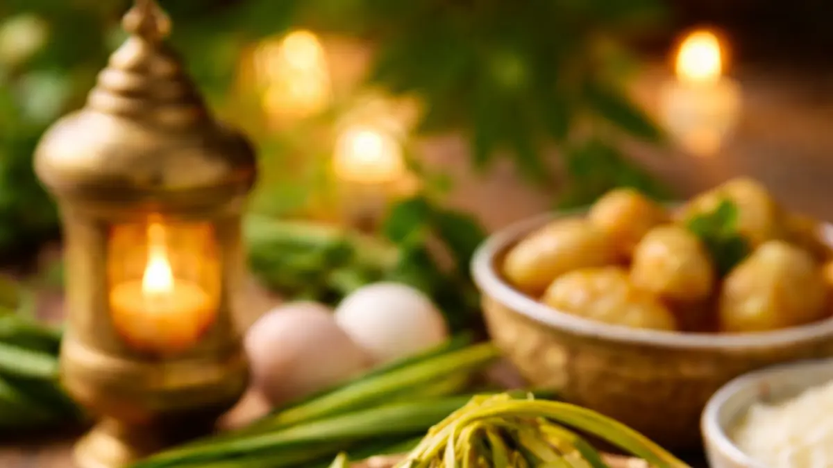 Ketupat lebaran yang menjadi simbol setiap perayaan Idul Fitri 