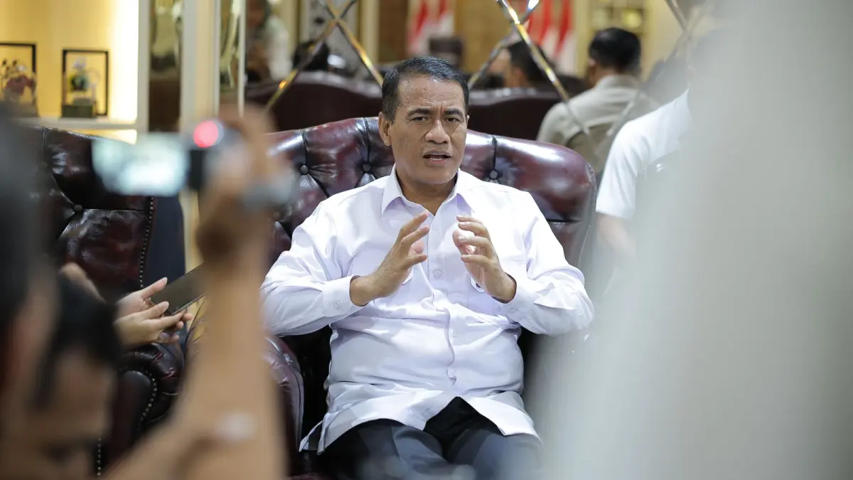Menteri Pertanian Andi Amran Sulaiman memaparkan strategi percepatan swasembada pangan nasional yang berhasil meningkatkan produksi dan cadangan beras pemerintah.