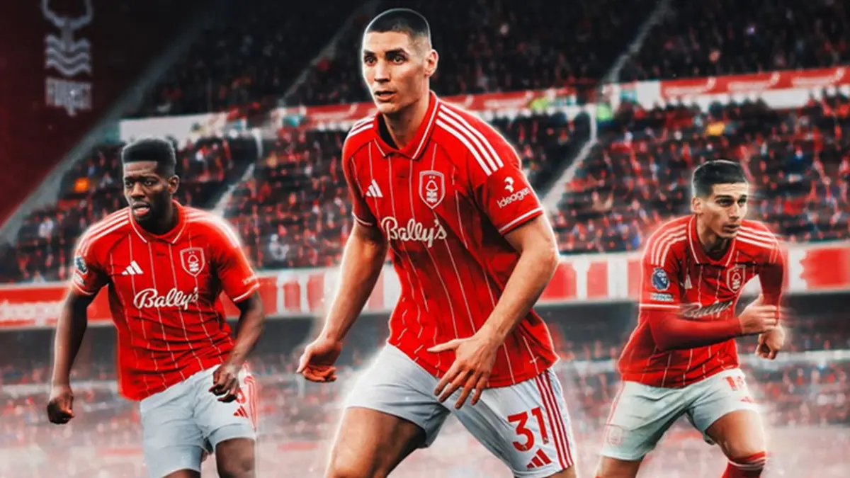 Pemain Nottingham Forest bersiap menghadapi FC Porto di City Ground (INSTAGRAM/@nffc)