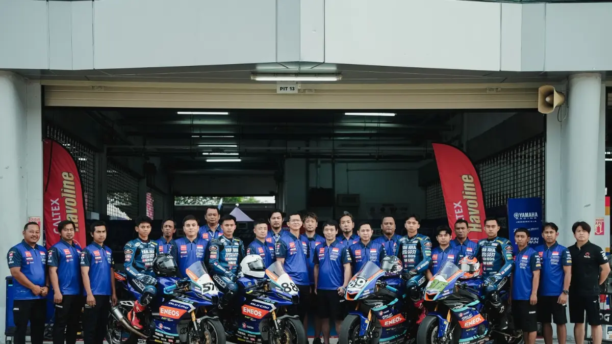 Yamaha Racing Indonesia.