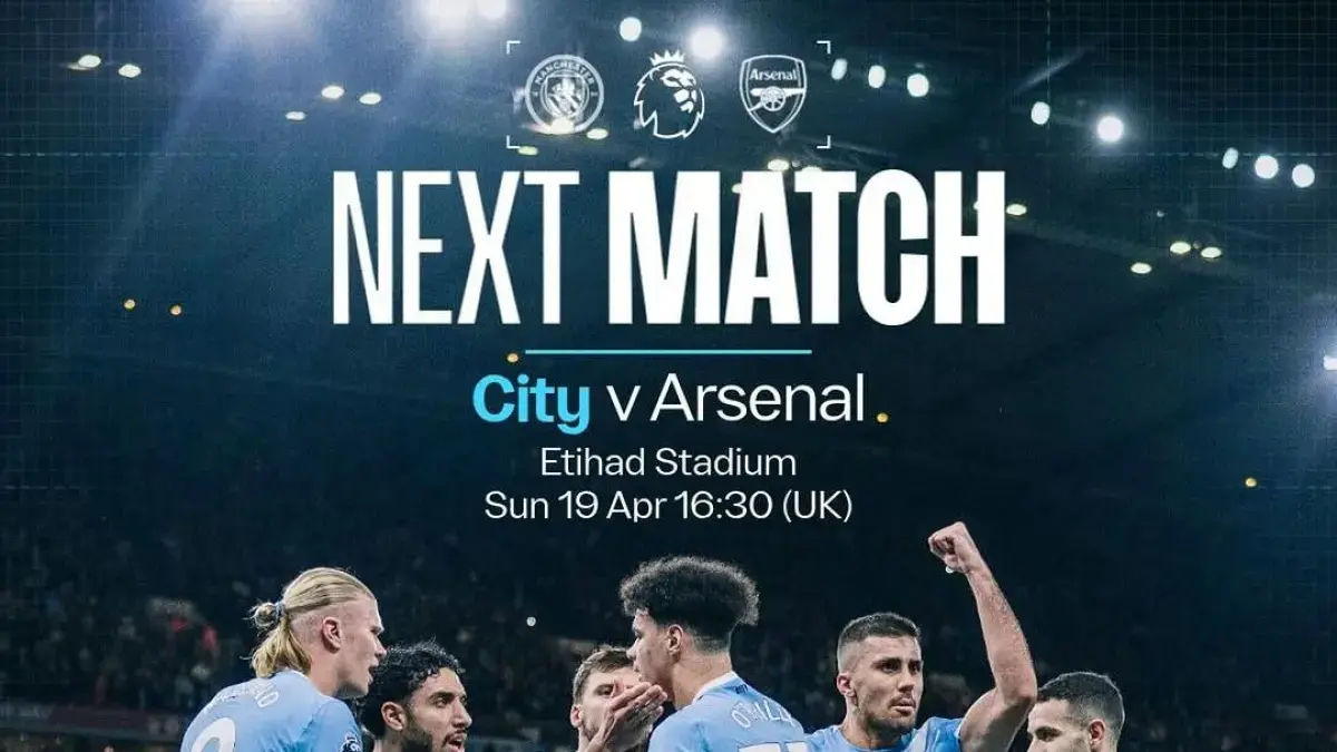 Manchester City vs Arsenal. (Istimewa)