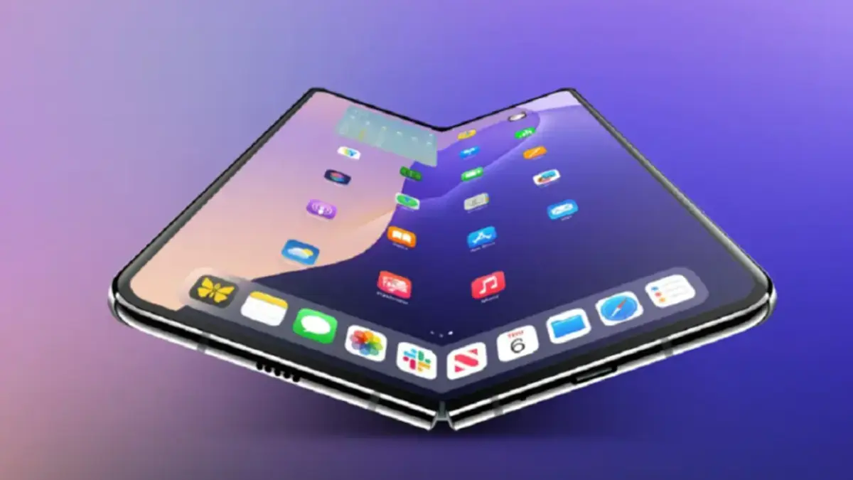 Render iPhone Ultra lipat dengan desain super tipis (Dok. Apple)