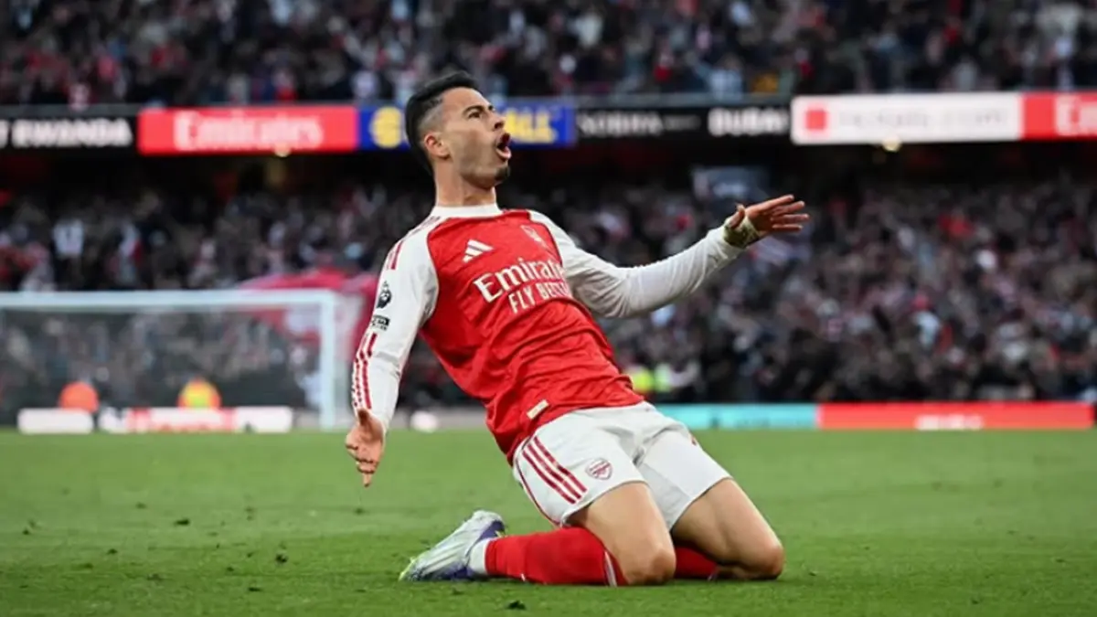 Gabriel Martinelli yang diincar PSG dari Arsenal.(INSTAGRAM/@gabriel.martinelli)