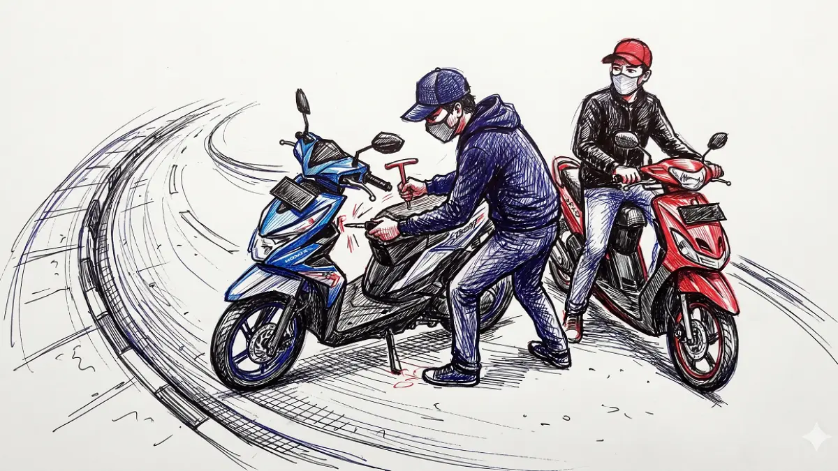 Ilustrasi Curanmor