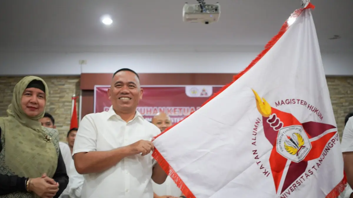 Ketua DPRD Kota Pontianak Satarudin terpilih sebagai Ketua IKA MH Untan Pontianak periode 2026-2029, Sabtu (18/4) malam. (ISTIMEWA)