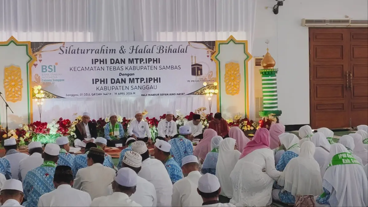 Silaturahmi & Halal Bihalal IPHI dan MTP IPHI Sambas dengan Sanggau