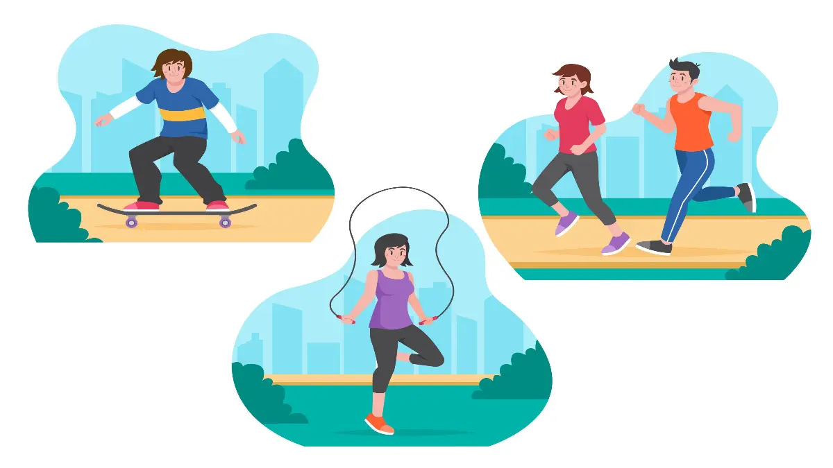 Ilustrasi jenis olahraga. (FREEPIK)