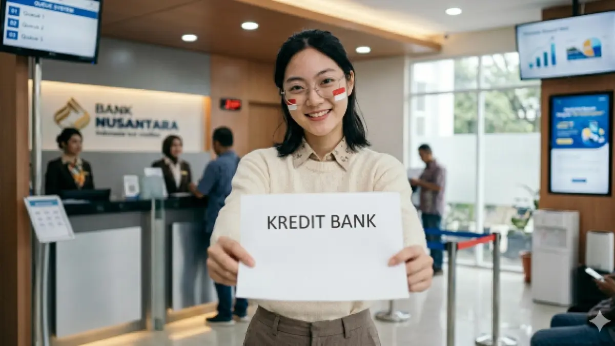 Ilustrasi kredit perbankan.