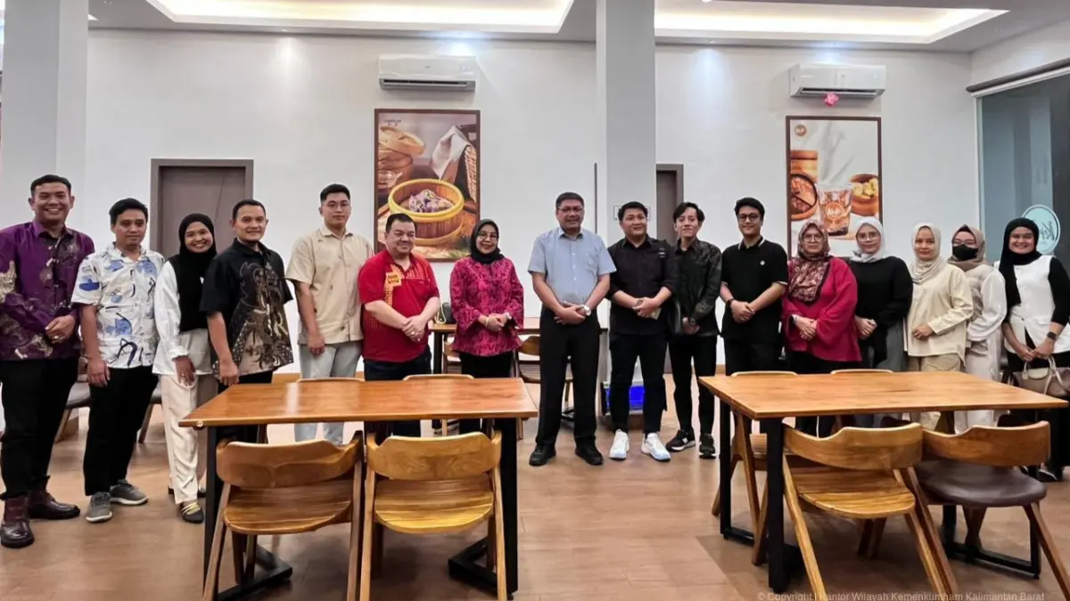 Kantor Wilayah Kementerian Hukum Kalimantan Barat menggelar temu silaturahmi bersama notaris se-Kabupaten Ketapang, Senin (20/4). (DOK KANWIL KEMENKUM KALBAR)
