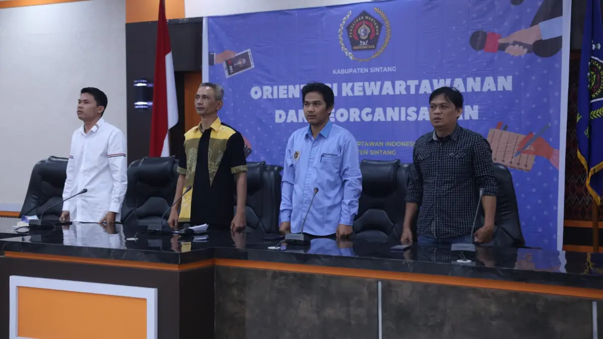 Kegiatan Orientasi Kewartawanan dan Keorganisasian (OKK) PWI Kalimantan Barat digelar di Mempawah pada Sabtu (10/5/2025).(DOK. PWI Kalbar)