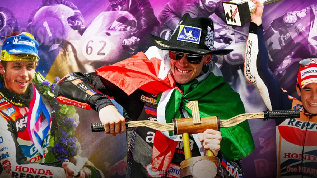 Rider Aprilia, Marco Bezzecchi yang cuku dominan di awal MotoGP 2026 (INSTAGRAM/@marcobez72)