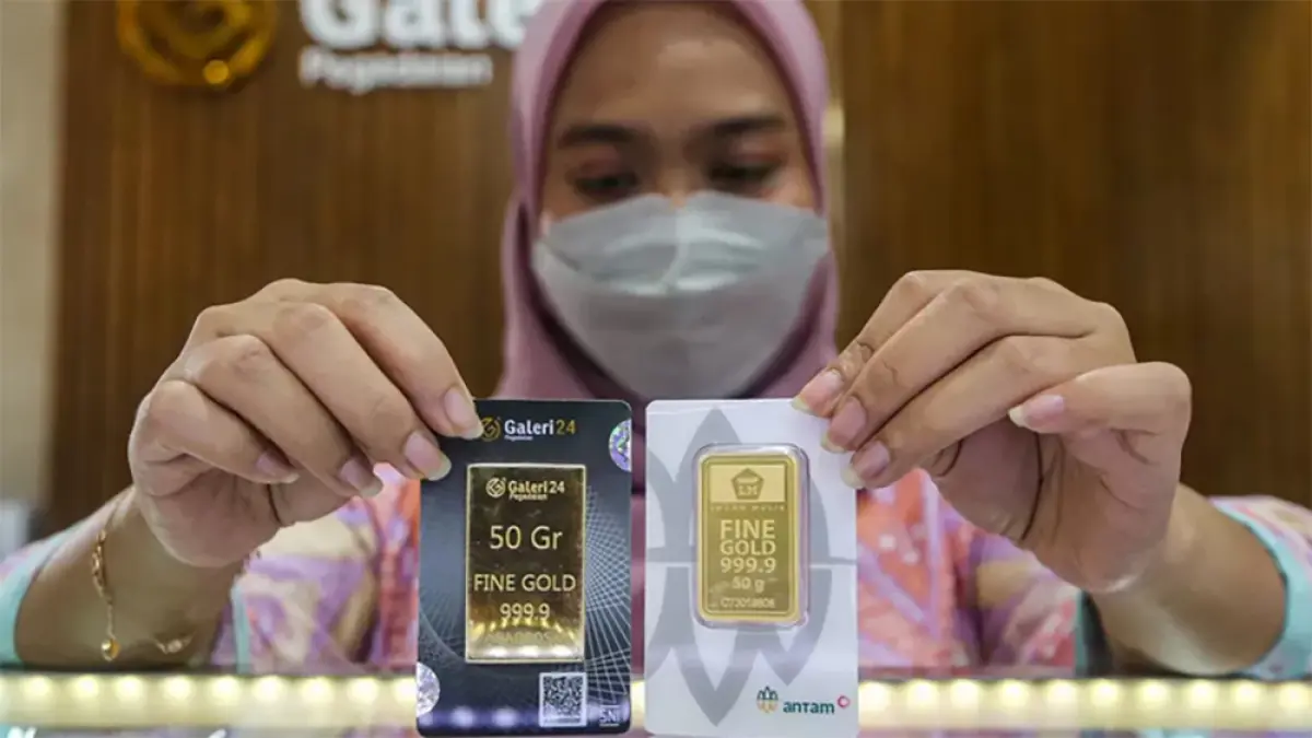 Ilustrasi emas Galeri 24. (DOK JAWA POS)
