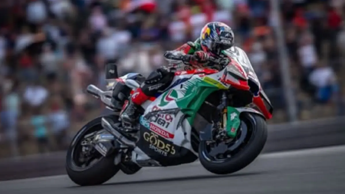 Johann Zarco saat tampil di MotoGP AS 2026 bersama LCR Honda. (INSTAGRAM/@johannzarco)