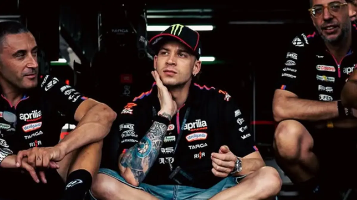 Marco Bezzecchi saat membela Aprilia di ajang MotoGP 2026 (INSTAGRAM/@marcobez72)