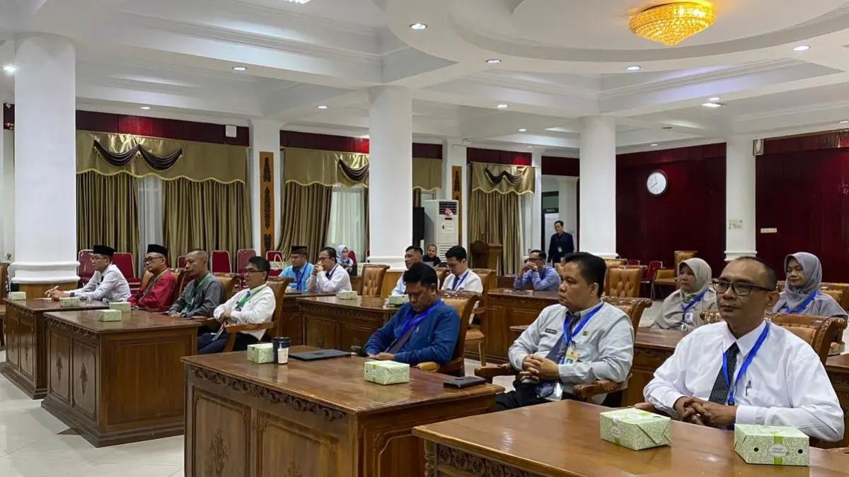 Para peserta seleksi terbuka JPT pratama tahun 2026 dilingkungan Pemkab Mempawah.