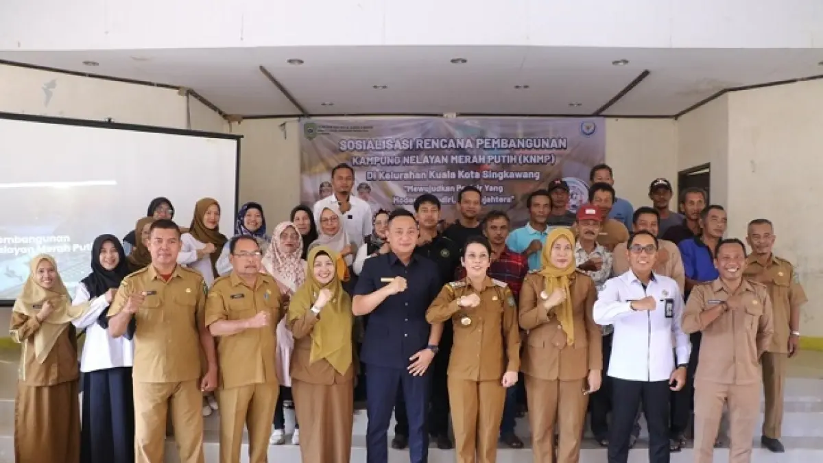 Pemerintah Kota Singkawang mulai mengakselerasi pembangunan Kampung Nelayan Merah Putih di Kelurahan Kuala, Kecamatan Singkawang Barat. (ISTIMEWA)