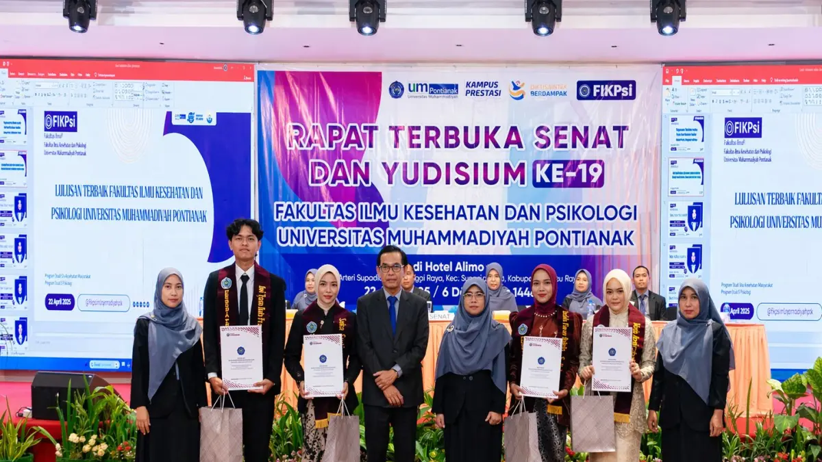 Yudisium ke-19 UMP Cetak Lulusan Siap Wujudkan Indonesia Emas 2045