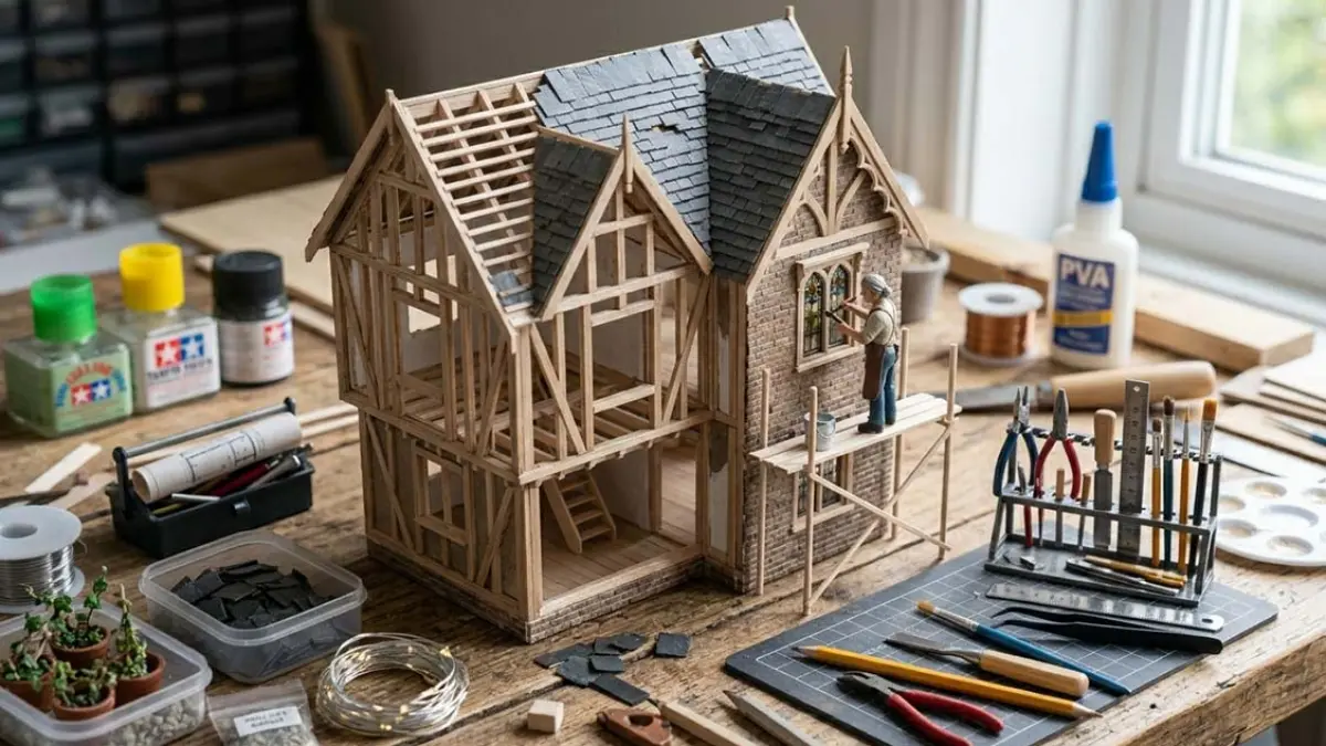 Ilustrasi rumah (AI).