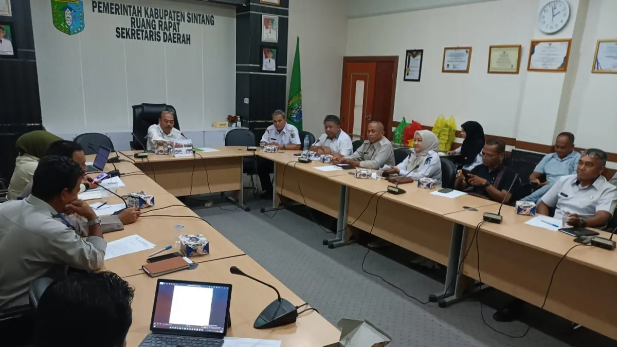 Pemkab Sintang gelar persiapan pelepasan keberangkatan calon jamaah haji Kabupaten Sintang. (RISKA / PONTIANAK POS)