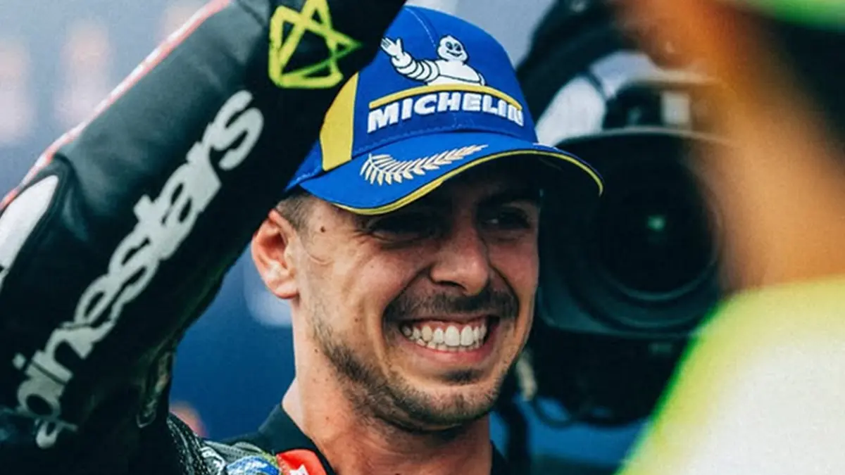Fabio Di Giannantonio berpotensi pindah tim di MotoGP 2027 di tengah negosiasi dengan Ducati (INSTAGRAM/@fabiodiggia49)