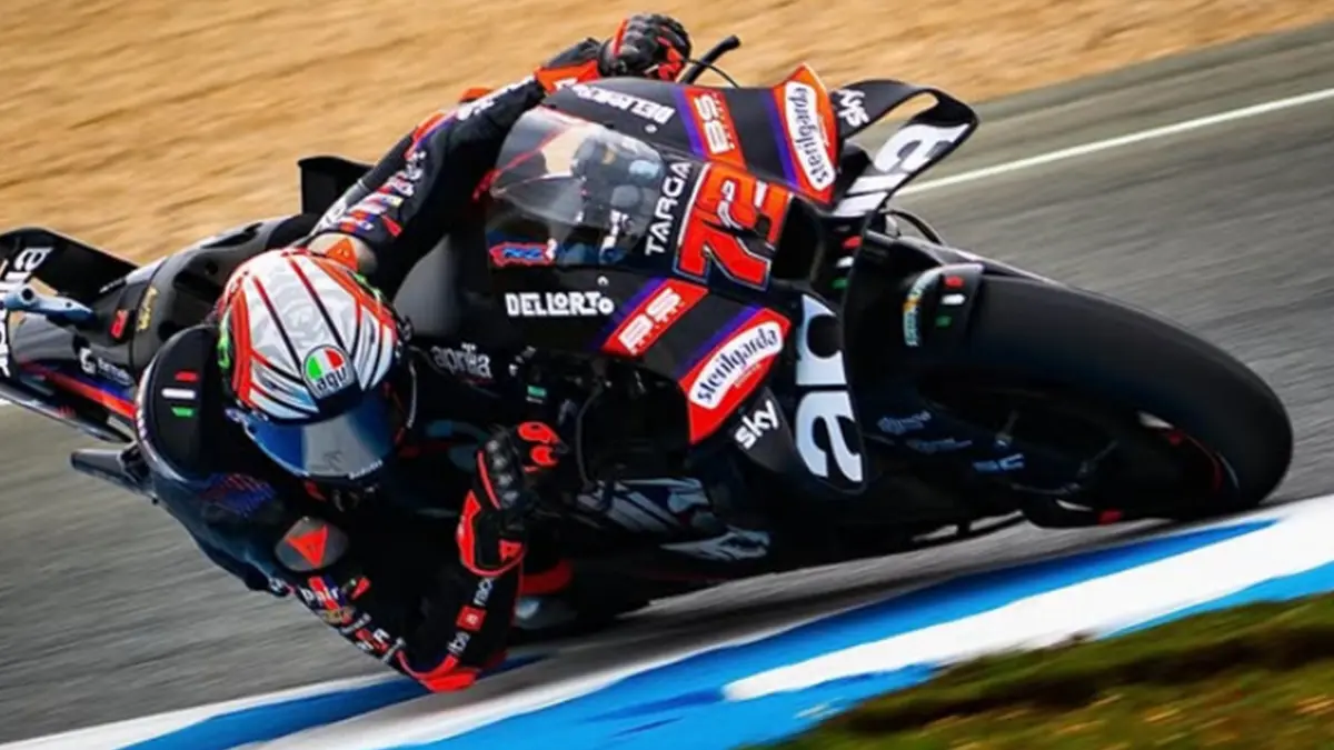 Marco Bezzecchi tetap kompetitif meski akui masalah lama Aprilia kembali muncul di Jerez (INSTAGRAM/@marcobez72)
