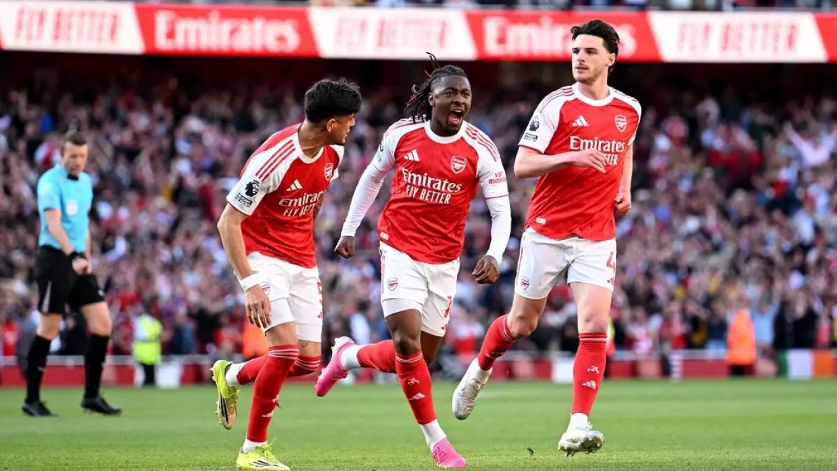 Eberechi Eze dan Kai Havertz mengalami cedera usai Arsenal mengalahkan Newcastle 1-0, Sabtu (25/4) malam WIB. 